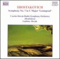 SHOSTAKOVICH-SYMPHONY NO 7 LENINGRAD SLOVAK CD VG