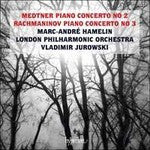 MEDTNER NIKOLAI & SERGEI RACHMANINOV-PIANO CONCERTO NO 2+3 CD *NEW*