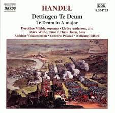 HANDEL-DETTINGEN TE DEUM CD VG