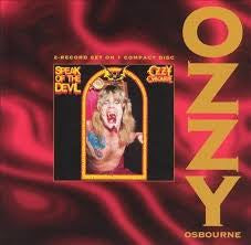 OZZY OSBOURNE-SPEAK OF THE DEVIL CD VG
