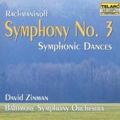 RACHMANINOFF-SYMPHONY NO 3 + DANCES CD VG