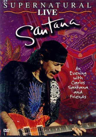 SANTANA-SUPERNATURAL LIVE DVD VG