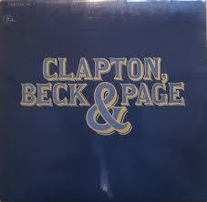 CLAPTON, BECK AND PAGE LP G COVER VG