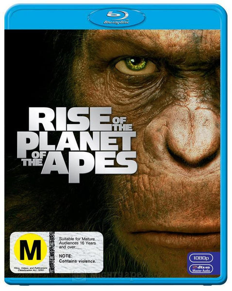 RISE OF THE PLANET OF THE APES BLURAY VG