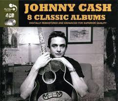 CASH JOHNNY-8 CLASSIC ALBUMS 4CD VG