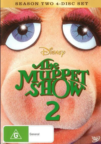 THE MUPPET SHOW COMPLETE SECOND SEASON 4DVD VG
