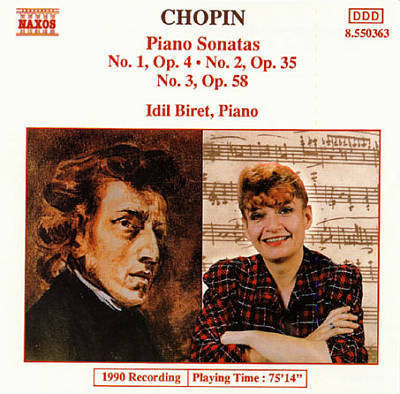 CHOPIN-PIANO SONATAS NOS COMPLETE IDIL BIRET CD VG