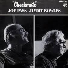 PASS JOE & JIMMY ROWLES-CHECKMATE RED VINYL LP VG+ COVER EX