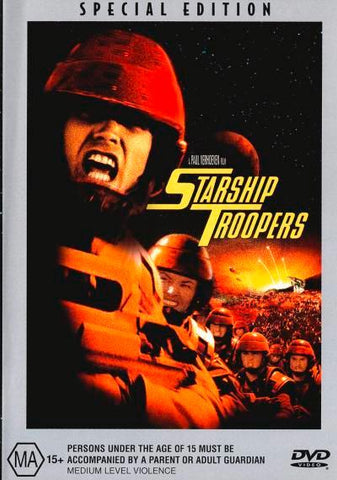 STARSHIP TROOPERS DVD VG