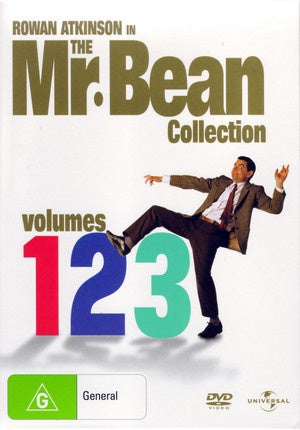 THE MR BEAN COLLECTION VOLUMES 123 3DVD VG
