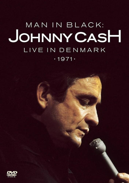 CASH JOHNNY - MAN IN BLACK LIVE IN DENMARK DVD NM