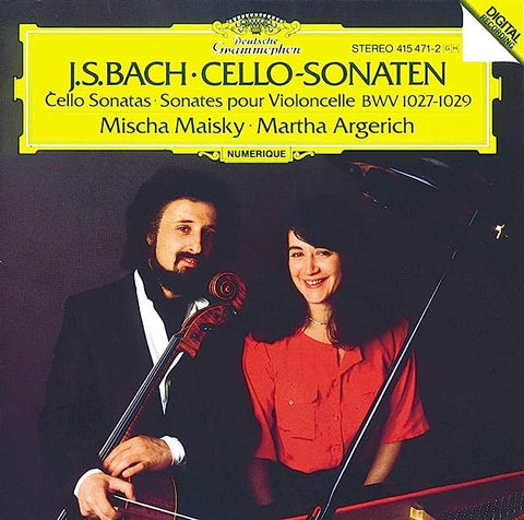 BACH JS - CELLO SONATEN CD VG