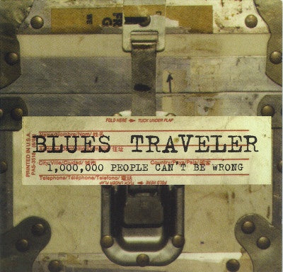 BLUES TRAVELER-FOUR / 1, 000, 000 PEOPLE CAN'T BE WRONG 2CD VG