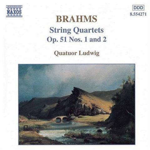 BRAHMS-STRING QUARTETS 1 AND 2 OP 51 CD VG