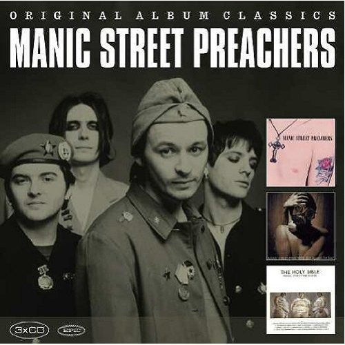 MANIC STREET PREACHERS-ORIGINAL ALBUM CLASSICS 3CD VG+