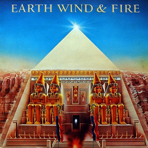 EARTH WIND & FIRE-ALL N ALL FLAMING VINYL LP *NEW*