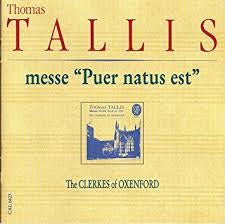 TALLIS THOMAS-MESSE PUER NATUS EST CD VG