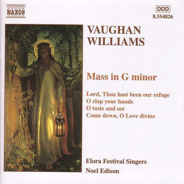 VAUGHAN WILLIAMS-MASS IN G MINOR CD VG