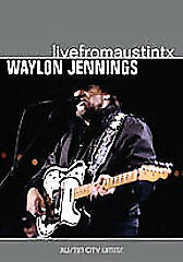 JENNINGS WAYLON-LIVE FROM AUSTIN TX DVD VG