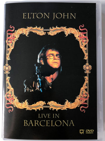 JOHN ELTON-LIVE IN BARCELONA DVD VG