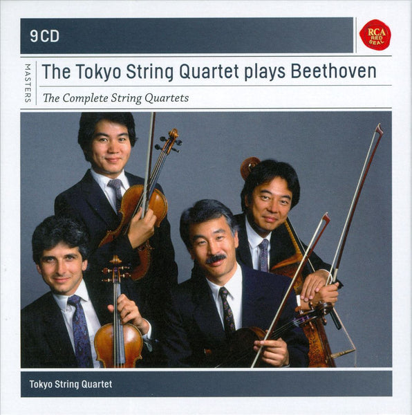 BEETHOVEN-THE TOKYO STRING QUARTET PLAYS BEETHOVEN 9CD VG