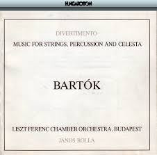BARTOK-DIVERTIMENTO MUSIC FOR STRINGS PERCUSSION AND CELESTA CD VG