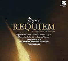 MOZART-REQUIEM RENE JACOBS CD *NEW*