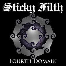 STICKY FILTH-FOURTH DOMAINGOLD VINYL  2LP NM COVER VG+