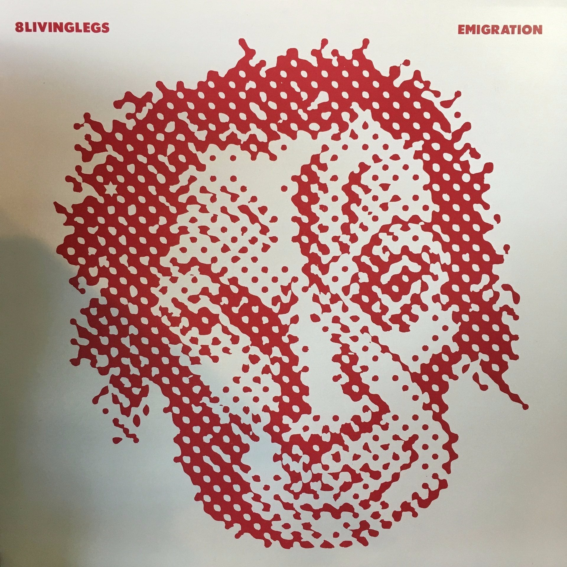 8LIVINGLEGS/ FLAK-EMIGRATION 12" EP EX COVER EX