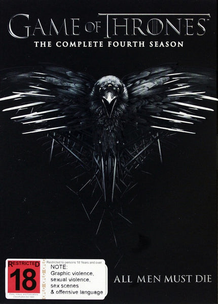 GAME OF THRONES-THE COMPLETE FOURTH SEASON 5DVD VG