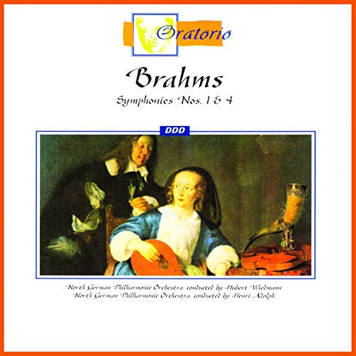 BRAHMS-SYMPHONIES NOS. 1 & 4 CD VG