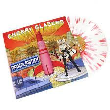 CHERRY GLAZERR-APOCALIPSTICK WHITE/ RED SPLATTER VINYL LP VG COVER NM