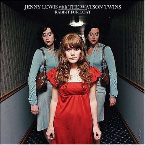 LEWIS JENNY WITH  THE WATSON TWINS-RABBIT FUR COAT CD VG