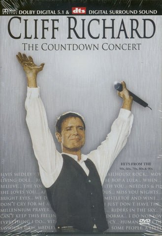 RICHARD CLIFF-THE COUNTDOWN CONCERT DVD VG