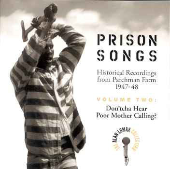 PRISON SONGS VOL. TWO-VARIOUS ARTISTS CD VG