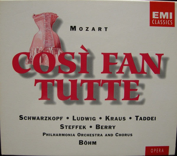 MOZART-COSI FAN TUTTE 3CD VG+