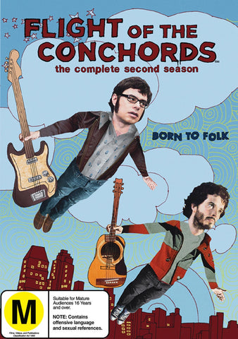 FLIGHT OF THE CONCHORDS-COMPLETE SECOND SEASON 2DVD VG