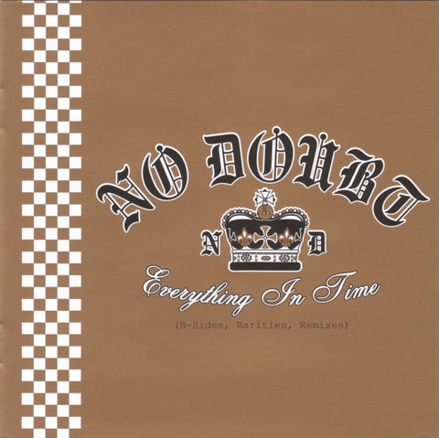 NO DOUBT-EVERYTHING IN TIME CD VG