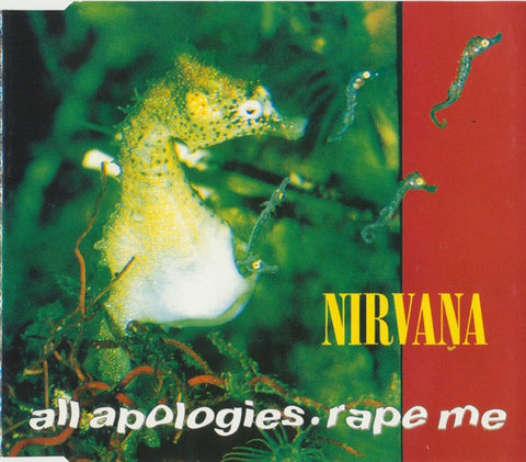 NIRVANA-ALL APOLOGIES CD SINGLE VG