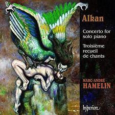 ALKAN-CONCERTO FOR SOLO PIANO + TROISIEME RECUEIL CHANTS CD VG