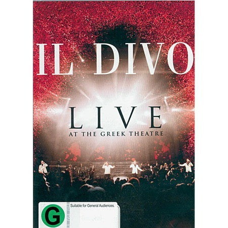 IL DIVO-LIVE AT THE GREEK THEATRE DVD G