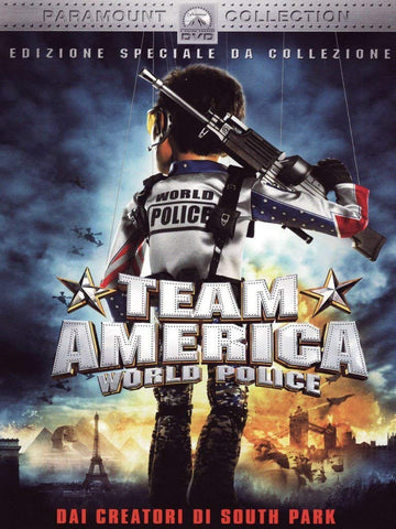 TEAM AMERICA WORLD POLICE DVD VG