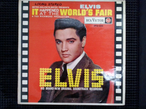 PRESLEY ELVIS-IT HAPPENED AT THE WORLD'S FAIR LP VG VG+