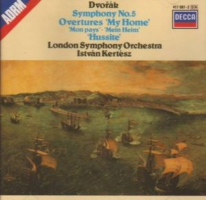 DVORAK-SYMPHONY NO 5 KERTESZ CD VG