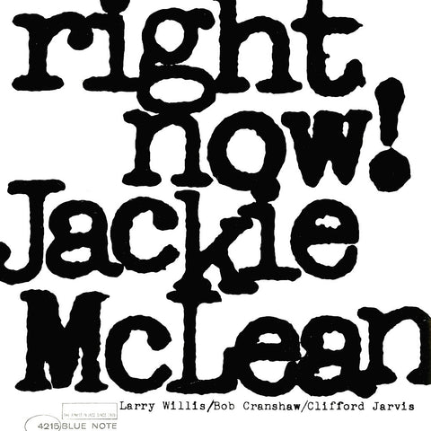 MCLEAN JACKIE-RIGHT NOW! CD VG