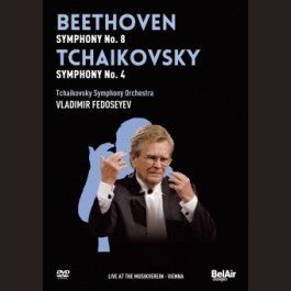 BEETHOVEN TCHAIKOVSKY-SYMPH NO 8 SYMPH NO 4 DVD *NEW*