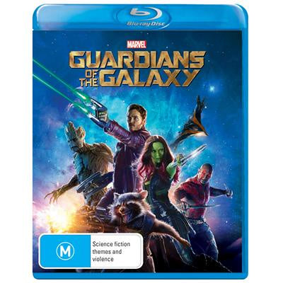 GUARDIANS OF THE GALAXY BLURAY VG