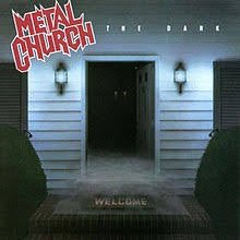 METAL CHURCH-THE DARK LP VG COVER VG+
