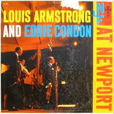 ARMSTRONG LOUIS AND EDDIE CONDON-AT NEWPORT LP G COVER G