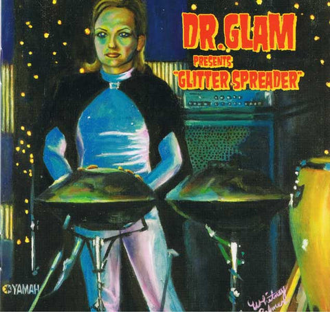 DR GLAM-PRESENTS GLITTER SPREADER CD + DVD VG